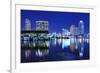 Skyline of St. Petersburg, Florida-SeanPavonePhoto-Framed Photographic Print