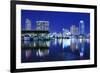 Skyline of St. Petersburg, Florida-SeanPavonePhoto-Framed Photographic Print