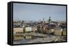 Skyline of Stockholm, Sweden, Scandinavia, Europe-Yadid Levy-Framed Stretched Canvas