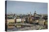 Skyline of Stockholm, Sweden, Scandinavia, Europe-Yadid Levy-Stretched Canvas