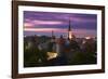 Skyline of Tallinn-Jon Hicks-Framed Photographic Print