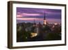 Skyline of Tallinn-Jon Hicks-Framed Photographic Print