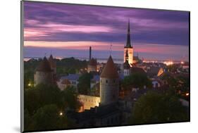 Skyline of Tallinn-Jon Hicks-Mounted Photographic Print
