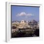 Skyline of the Acropolis with Lykabettos Hill in the Background, Athens, Greece-Roy Rainford-Framed Photographic Print