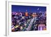 Skyline of the Asakusa District in Tokyo, Japan with Famed Temples.-SeanPavonePhoto-Framed Photographic Print