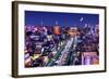 Skyline of the Asakusa District in Tokyo, Japan with Famed Temples.-SeanPavonePhoto-Framed Photographic Print