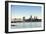 Skyline of the City of London and Tower Bridge at Twilight Shot from Bermondsey, London, England-Alex Robinson-Framed Photographic Print