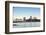 Skyline of the City of London and Tower Bridge at Twilight Shot from Bermondsey, London, England-Alex Robinson-Framed Photographic Print