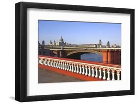 Skyline of the City of London, London, England, United Kingdom-Charles Bowman-Framed Photographic Print