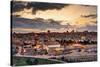 Skyline of the Old City and Temple Mount in Jerusalem, Israel.-SeanPavonePhoto-Stretched Canvas