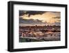 Skyline of the Old City and Temple Mount in Jerusalem, Israel.-SeanPavonePhoto-Framed Photographic Print