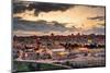 Skyline of the Old City and Temple Mount in Jerusalem, Israel.-SeanPavonePhoto-Mounted Photographic Print