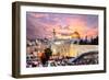 Skyline of the Old City at He Western Wall and Temple Mount in Jerusalem, Israel.-SeanPavonePhoto-Framed Photographic Print