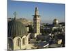 Skyline of the Old City, Uesco World Heritage Site, Jerusalem, Israel, Middle East-Simanor Eitan-Mounted Photographic Print