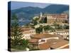 Skyline of the Town on the Island of Elba, in the Toscana Archipelago, Italy, Europe-Ken Gillham-Stretched Canvas