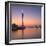 Skyline of Tianhe at sunset, Guangzhou, Guangdong, China-Ian Trower-Framed Photographic Print