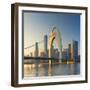 Skyline of Tianhe, Guangzhou, Guangdong, China-Ian Trower-Framed Photographic Print