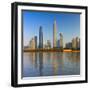 Skyline of Tianhe, Guangzhou, Guangdong, China-Ian Trower-Framed Photographic Print