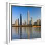 Skyline of Tianhe, Guangzhou, Guangdong, China-Ian Trower-Framed Photographic Print