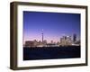 Skyline of Toronto, Ontario, Canada-Walter Bibikow-Framed Photographic Print