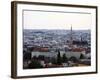 Skyline of Vienna from the Riesenrad Giant Wheel at Prater Amusment Park, Vienna, Austria-Levy Yadid-Framed Photographic Print