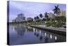 Skyline of West Palm Beach, Florida, United States of America, North America-Richard Cummins-Stretched Canvas