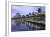 Skyline of West Palm Beach, Florida, United States of America, North America-Richard Cummins-Framed Photographic Print