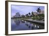 Skyline of West Palm Beach, Florida, United States of America, North America-Richard Cummins-Framed Photographic Print