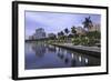 Skyline of West Palm Beach, Florida, United States of America, North America-Richard Cummins-Framed Photographic Print