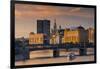 Skyline over the Moscow River-Jon Hicks-Framed Photographic Print