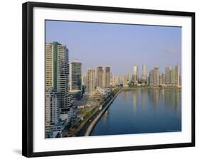 Skyline, Panama City, Panama, Central America-Bruno Morandi-Framed Photographic Print