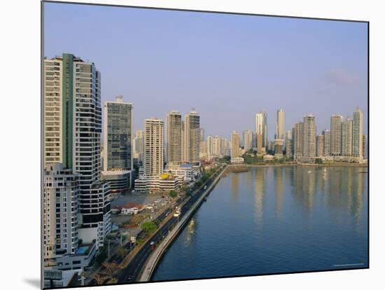 Skyline, Panama City, Panama, Central America-Bruno Morandi-Mounted Photographic Print