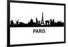 Skyline Paris-unkreatives-Framed Art Print