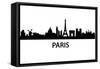 Skyline Paris-unkreatives-Framed Stretched Canvas