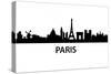 Skyline Paris-unkreatives-Stretched Canvas