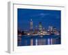 Skyline, Perth, Western Australia, Australia-Peter Adams-Framed Photographic Print