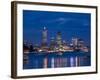 Skyline, Perth, Western Australia, Australia-Peter Adams-Framed Photographic Print