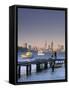 Skyline, Perth, Western Australia, Australia-Doug Pearson-Framed Stretched Canvas