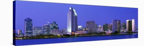 Skyline, San Diego, California, USA-null-Stretched Canvas