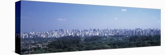 Skyline, Sao Paulo, Brazil-null-Stretched Canvas