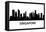 Skyline Singapore-unkreatives-Framed Stretched Canvas