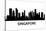 Skyline Singapore-unkreatives-Stretched Canvas