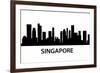 Skyline Singapore-unkreatives-Framed Art Print