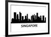 Skyline Singapore-unkreatives-Framed Art Print