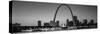 Skyline, St. Louis, MO, USA-null-Stretched Canvas