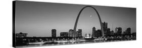 Skyline, St. Louis, MO, USA-null-Stretched Canvas