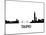 Skyline Taipei-unkreatives-Mounted Art Print