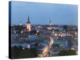 Skyline, Tallinn, Estonia, Baltic States, Europe-Angelo Cavalli-Stretched Canvas