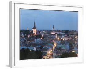 Skyline, Tallinn, Estonia, Baltic States, Europe-Angelo Cavalli-Framed Photographic Print