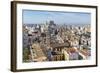 Skyline View Including the Iglesia De Santa Catalina and Plaza Redonda, Valencia, Spain-Chris Hepburn-Framed Photographic Print